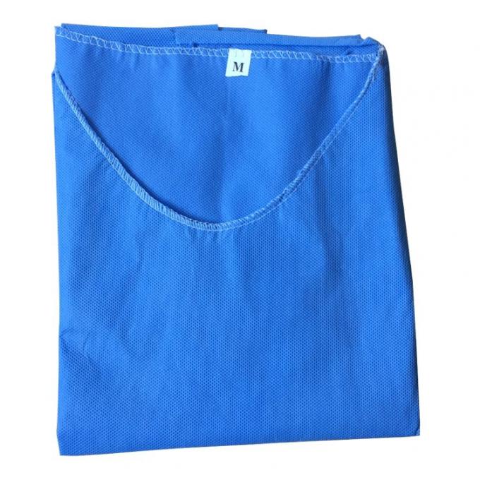 Bệnh viện Áo choàng phẫu thuật tay ngắn SMS Smms 3xl 4xl 5xl Áo choàng y tế bảo vệ dùng một lần 3